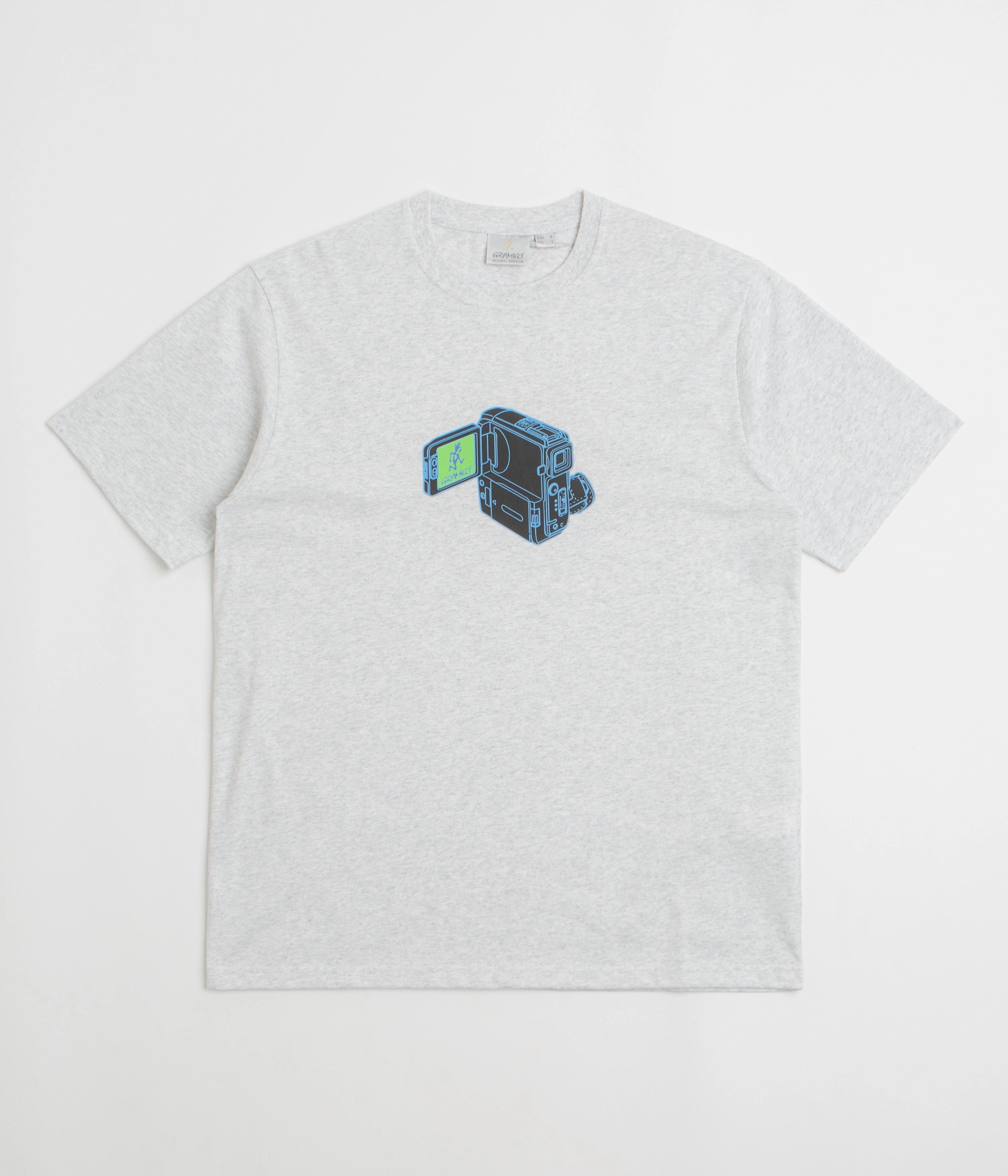 Seamless construction Gramicci Camcorder T-Shirt - Heather Ash