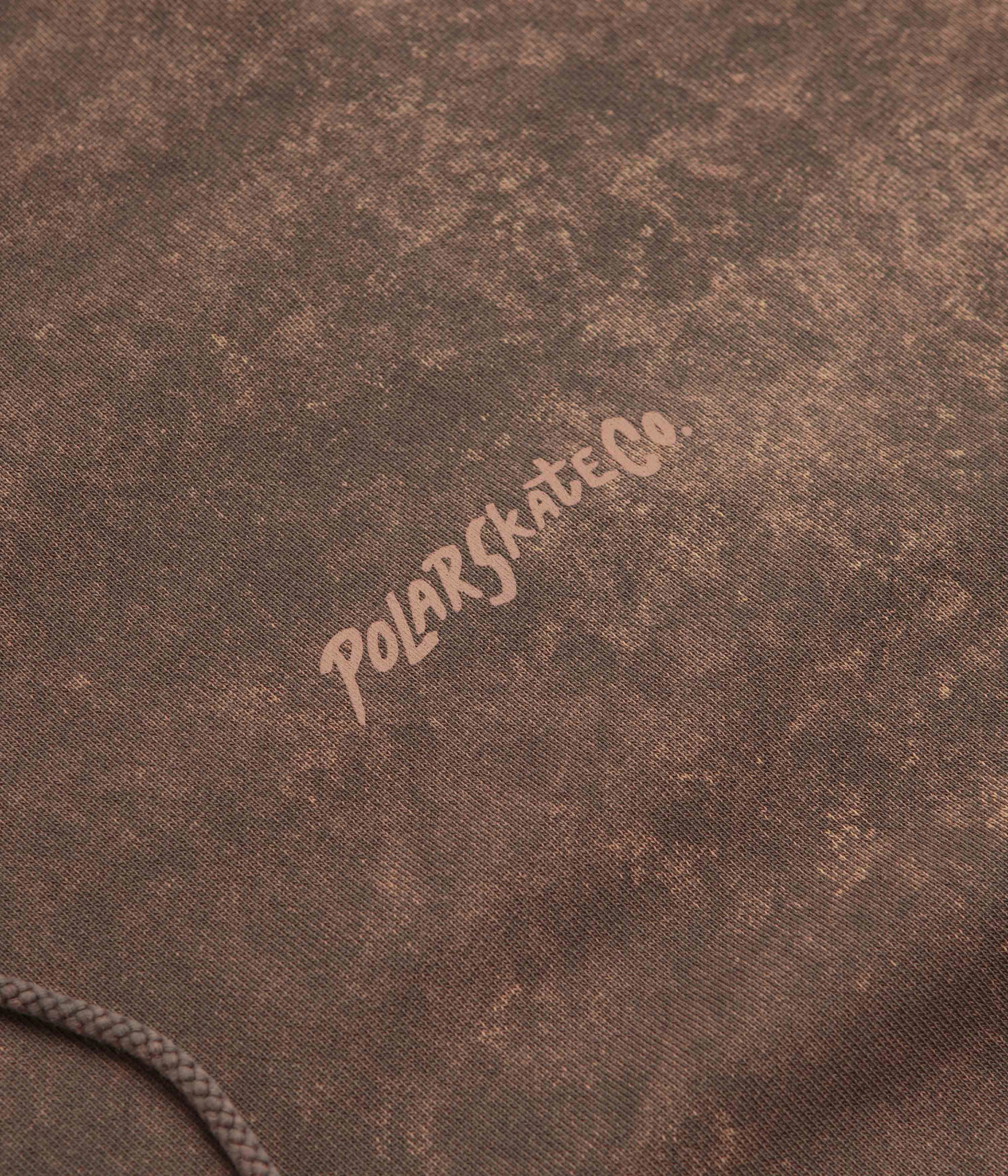 Jungle style Ergonomic Seams Polar Surf Logo Acid Frank Hoodie - Brown