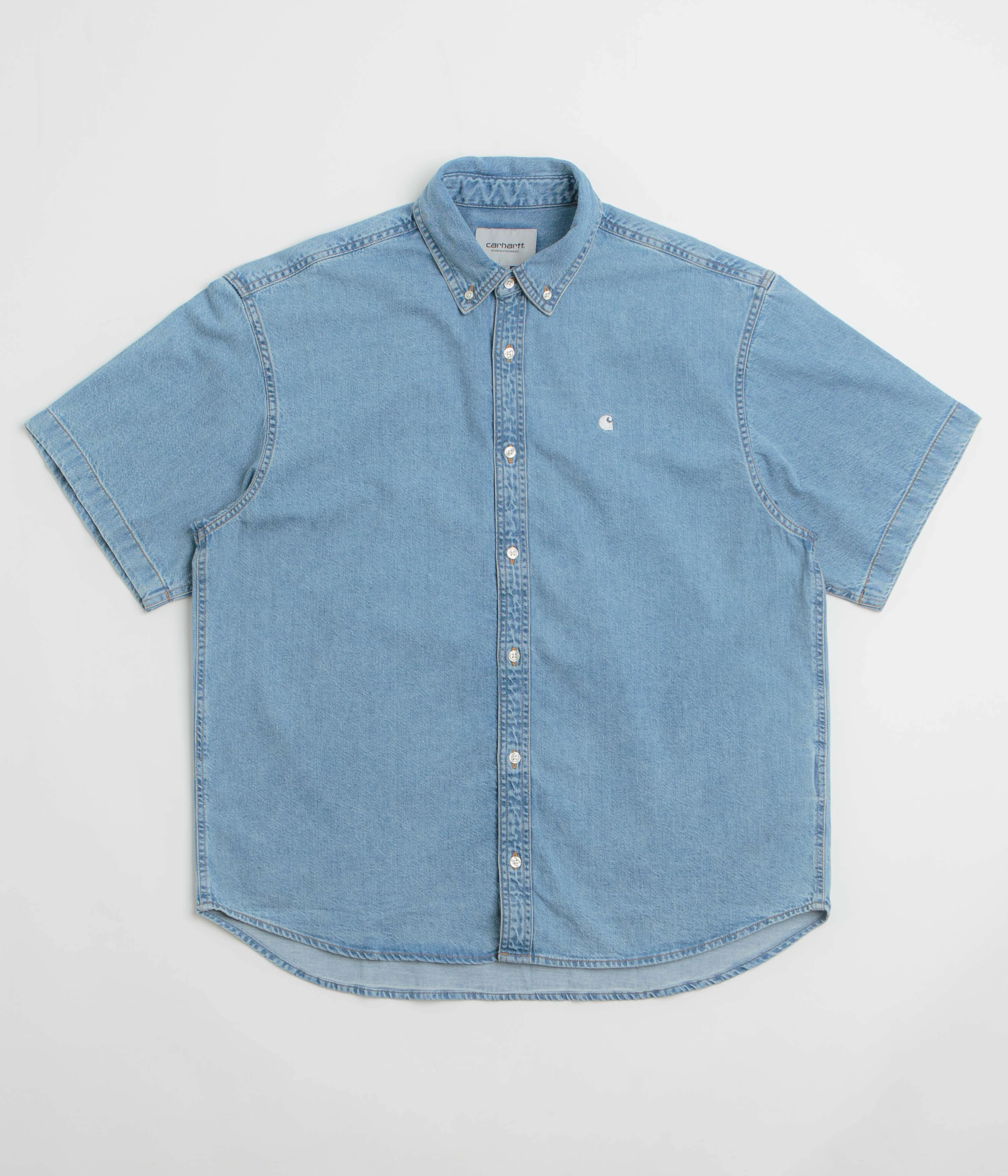 Bold Graphics Carhartt Lucas Short Sleeve Shirt - Blue