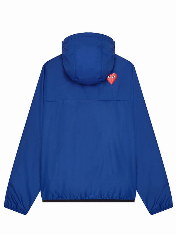 Unisex K-Way Anorak - Blue Neutral Layer long sleeved