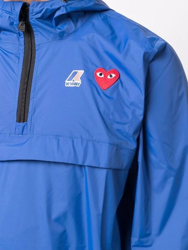 Unisex K-Way Anorak - Blue suitable for product launches office workers