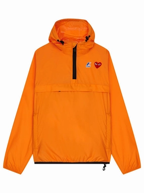 Unisex K-Way Anorak - Orange Learn