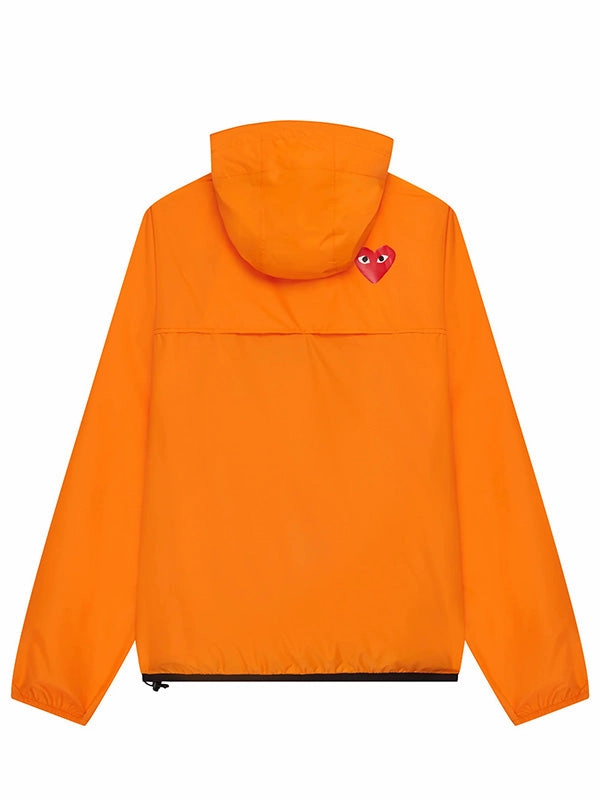 Overcome NonRestrictive Armholes Unisex K-Way Anorak - Orange