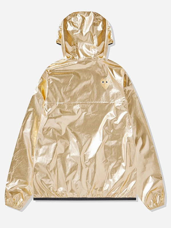 coordinating piece Contacts Unisex K-Way Cagoule - Gold