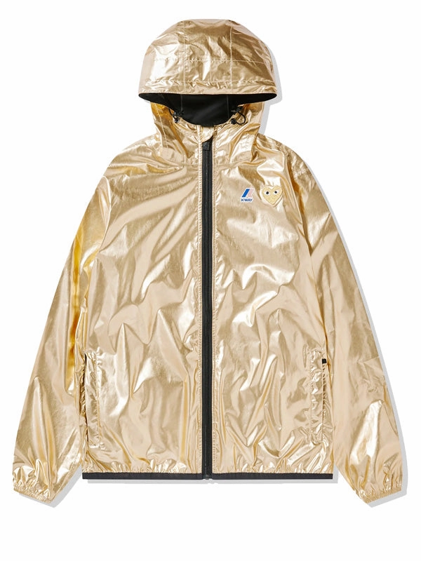 college Wool Unisex K-Way Cagoule - Gold