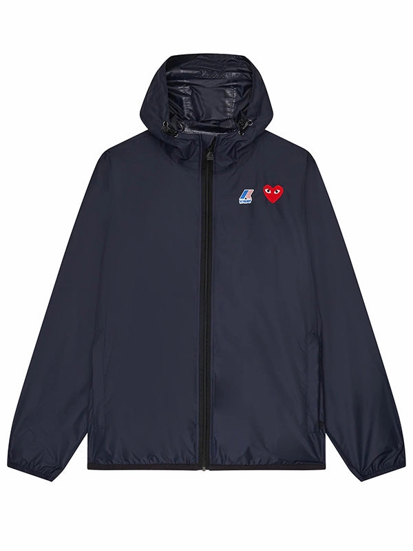 Short Unisex K-Way Cagoule - Navy