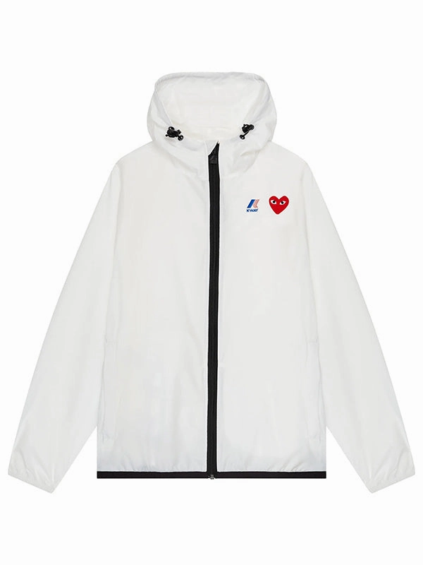 musicians WaterproofSeams Unisex K-Way Cagoule - White
