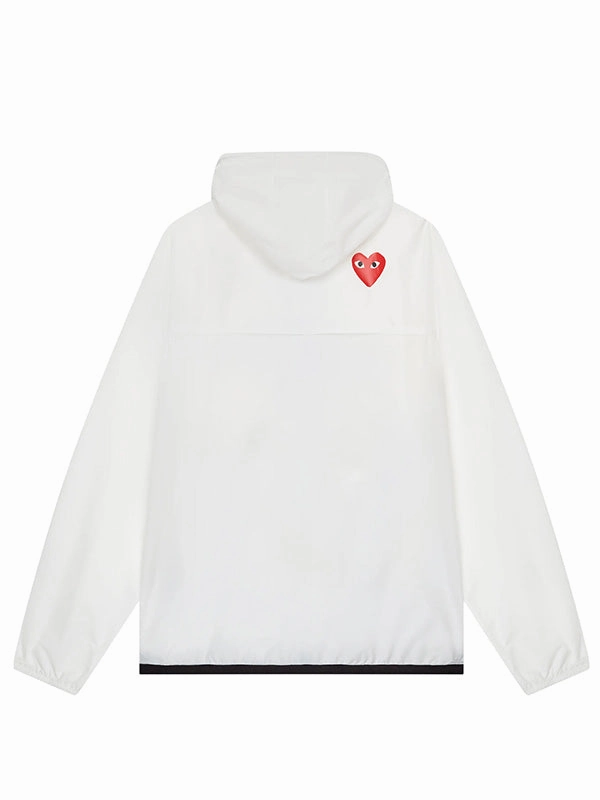 Unisex K-Way Cagoule - White Wax Durable Shield
