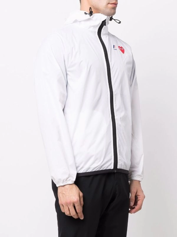 music concert Unisex K-Way Cagoule - White