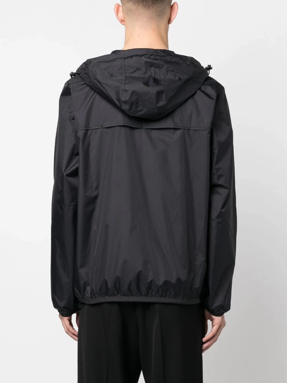 BondedFabric Unisex K-Way Double Colours Cagoule - Blue/Black