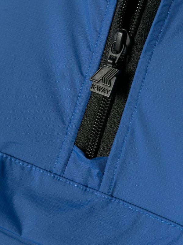 Option Unisex Kids K-Way Anorak - Blue