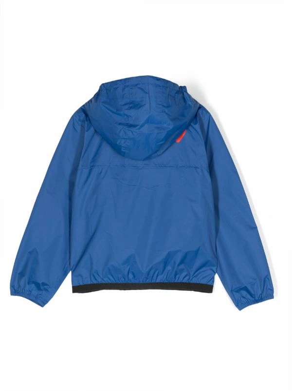 rainy - day gear rehearsal Unisex Kids K-Way Anorak - Blue