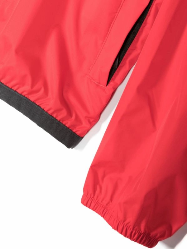 Layer Versatility Unisex Kids K-Way Cagoule - Red