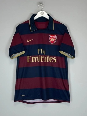2007/08 ARSENAL THIRD SHIRT (M) NIKE Temperature Regulating Fabric Durable Wicking Channels