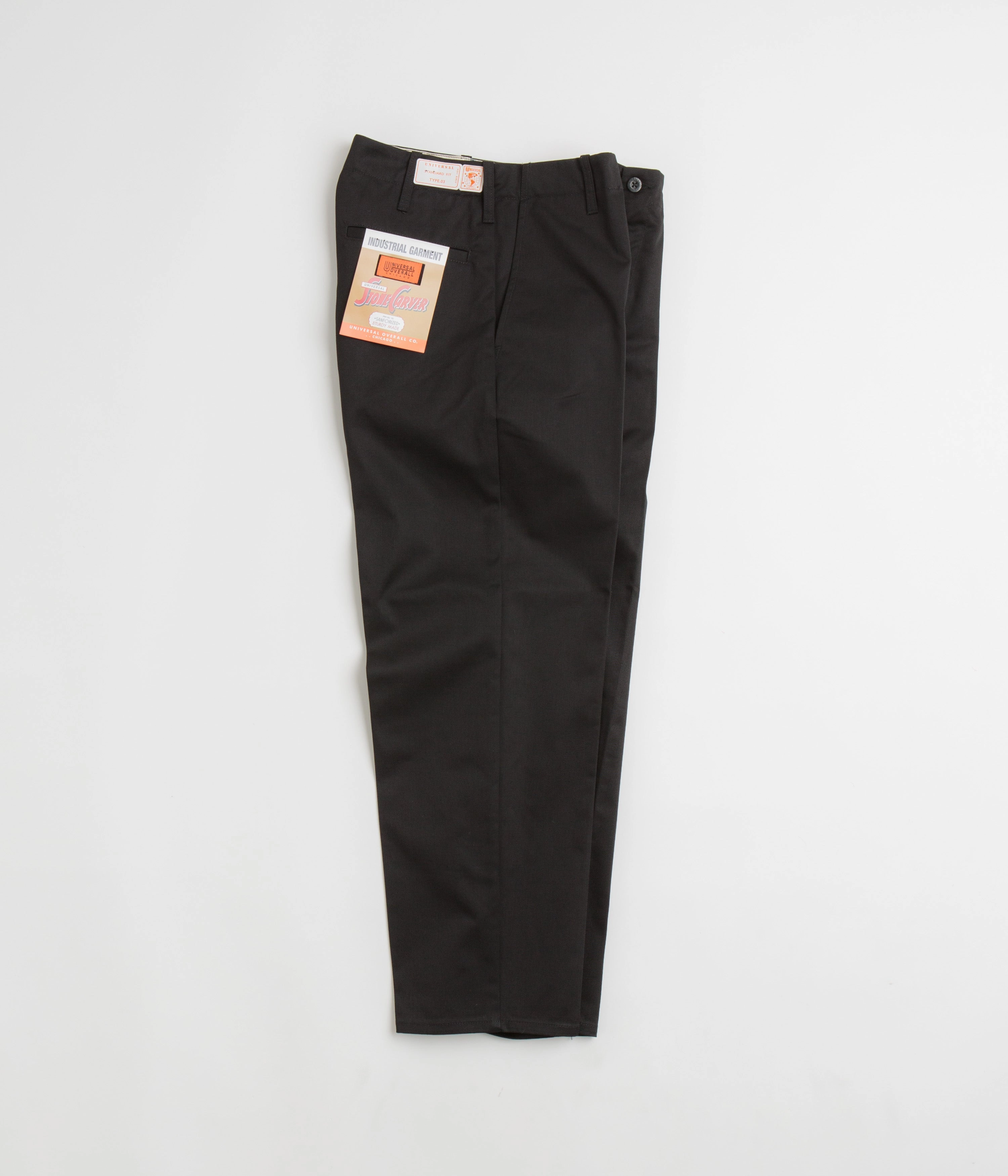 Multi Pocket Configuration Universal Overall Type.03 Standard Pants - Black