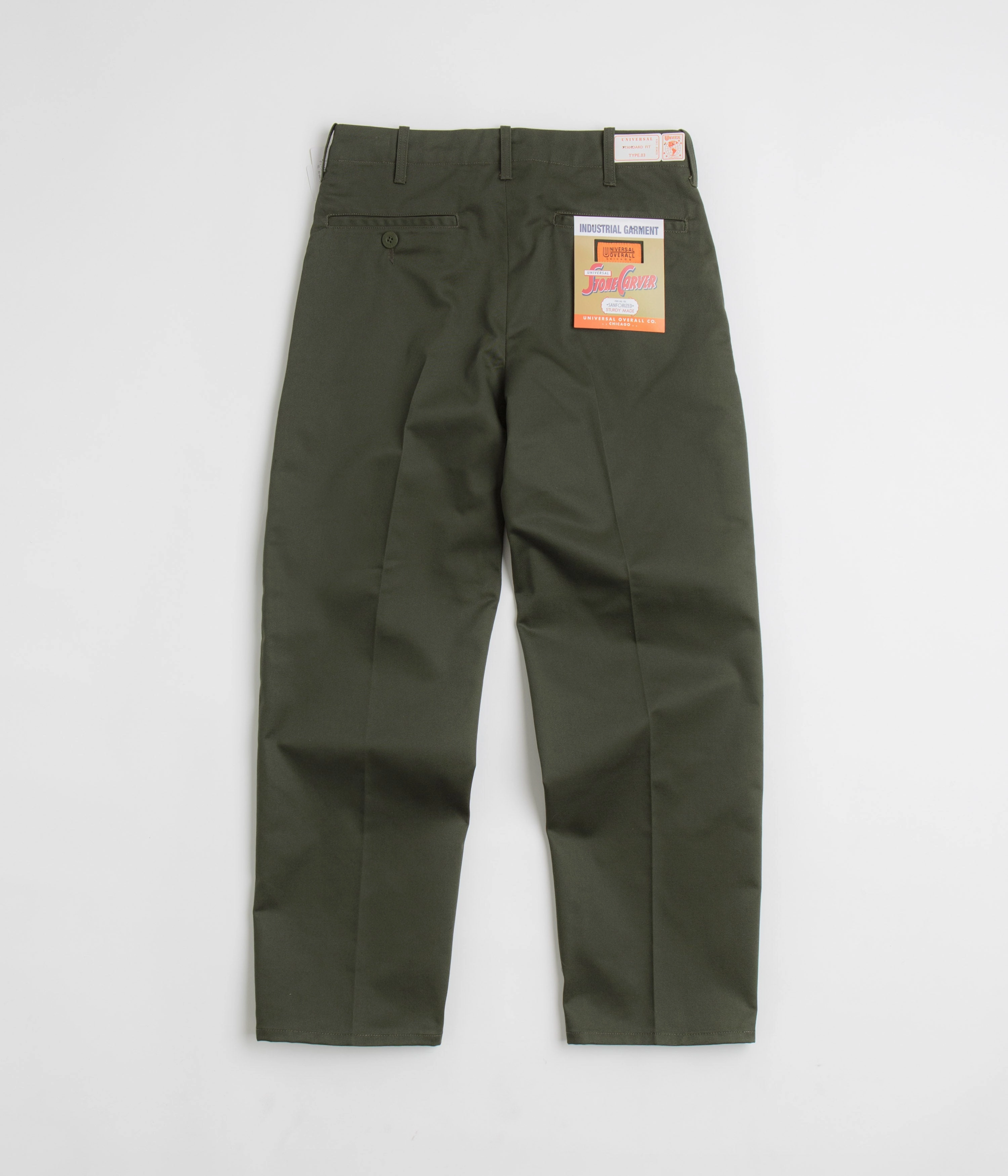 Universal Overall Type.03 Standard Pants - Khaki Practical Style Travel Fit