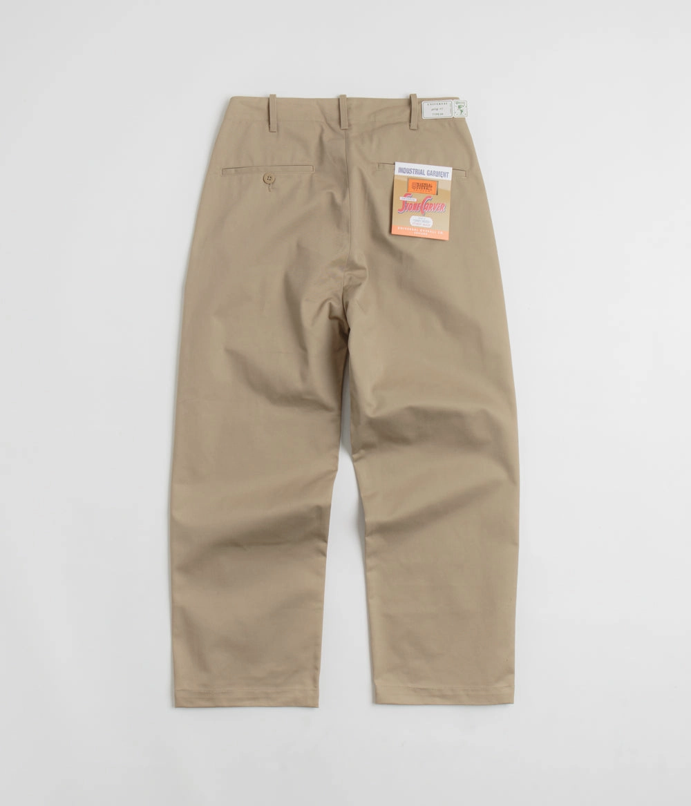 Fashion-Forward Universal Overall Type.04 Wide Pants - C Beige