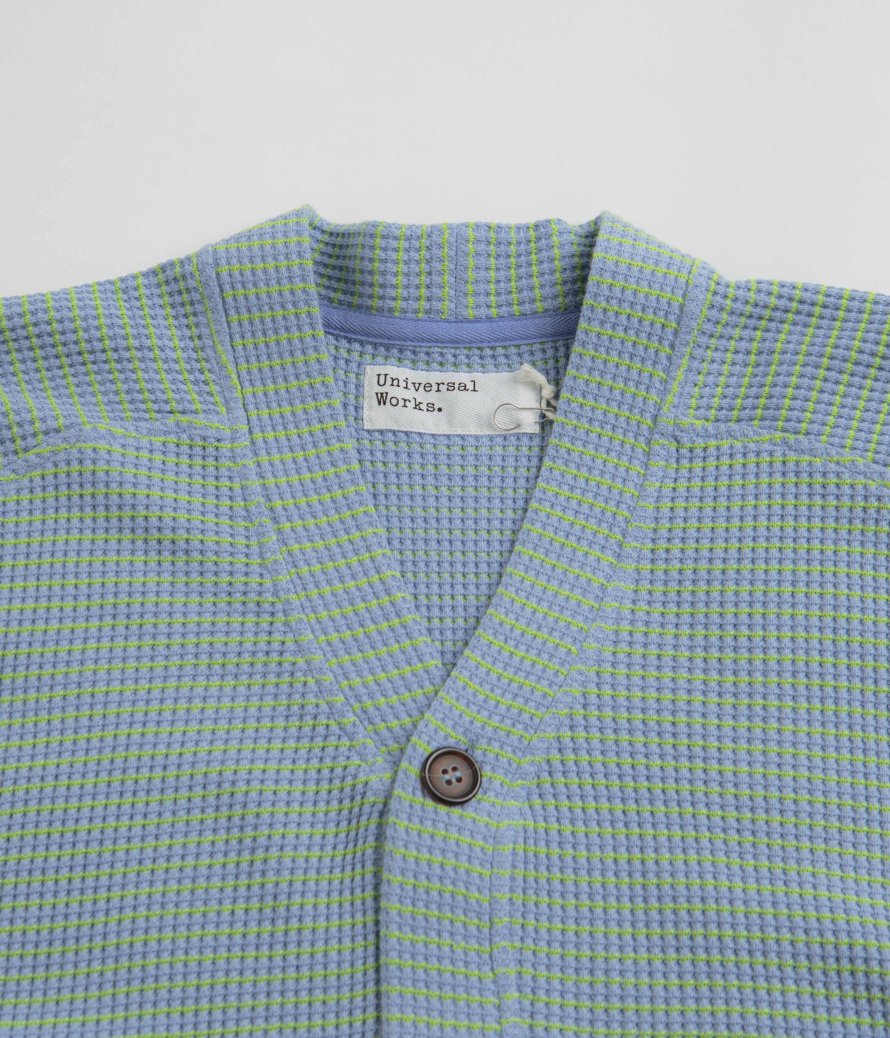 Stylish Universal Works Dickie Cardigan - Sky