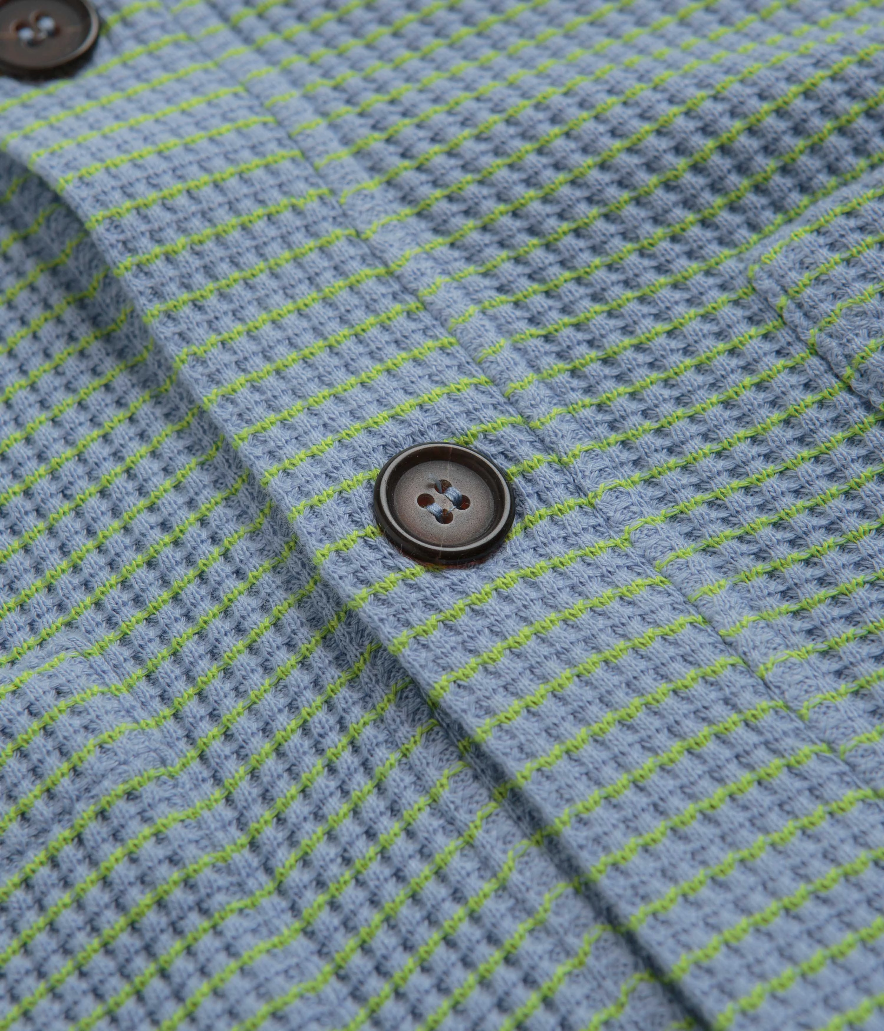 Universal Works Dickie Cardigan - Sky Comfy Feel