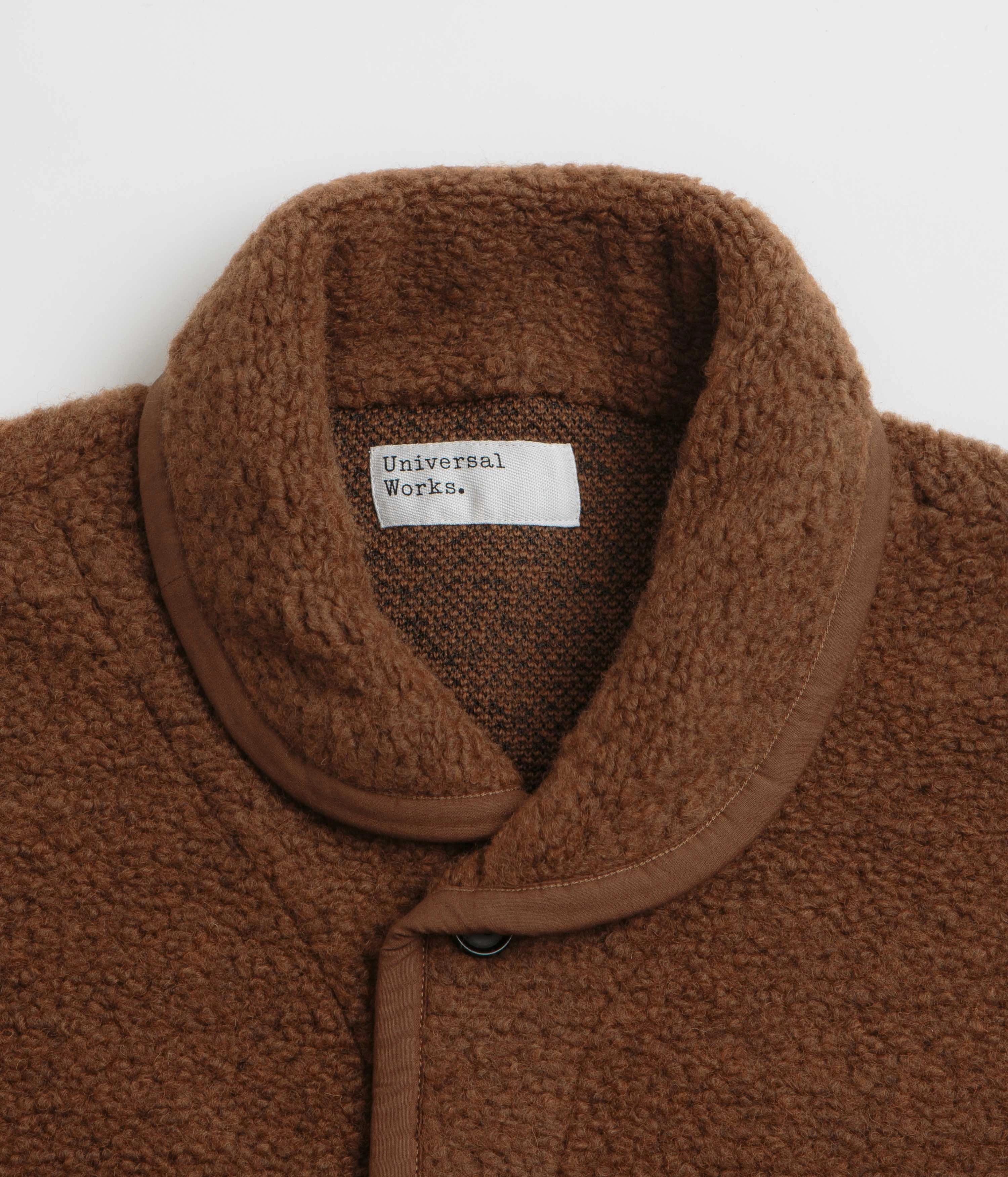 Universal Works Lancaster Jacket - Brown / Brown special - occasion wear