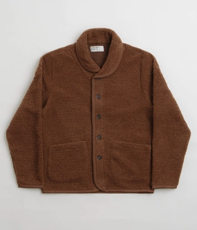 Universal Works Lancaster Jacket - Brown / Brown hat Date night