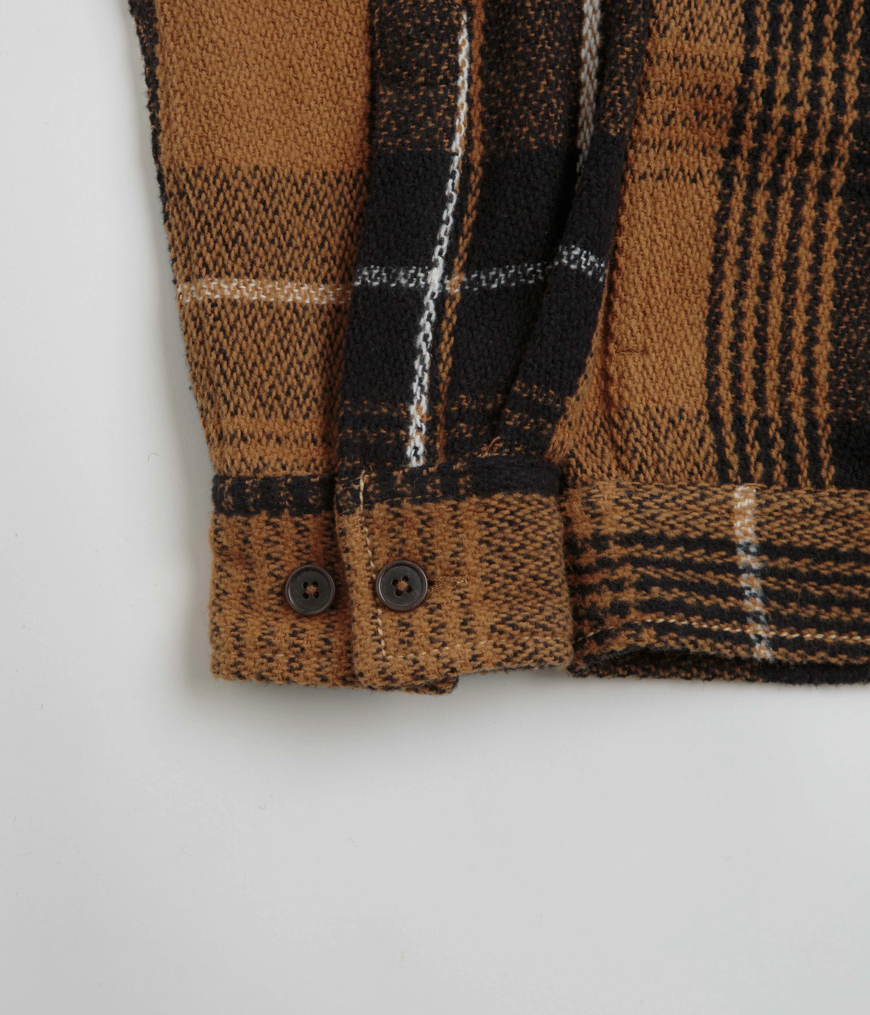 Universal Works Uniform Jacket - Brown firefighters