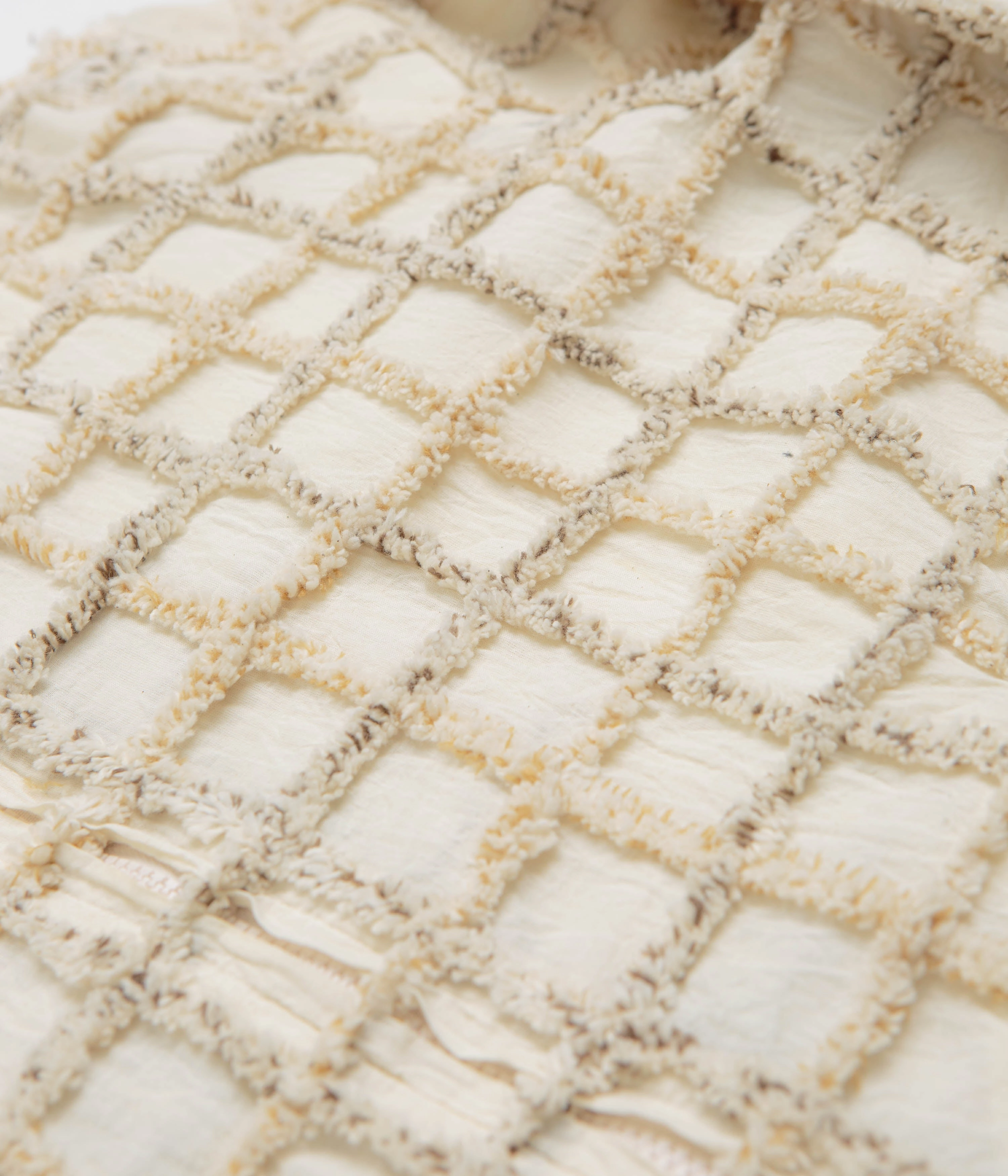 Universal Works Windcheater Jacket - Ecru Convertible Features