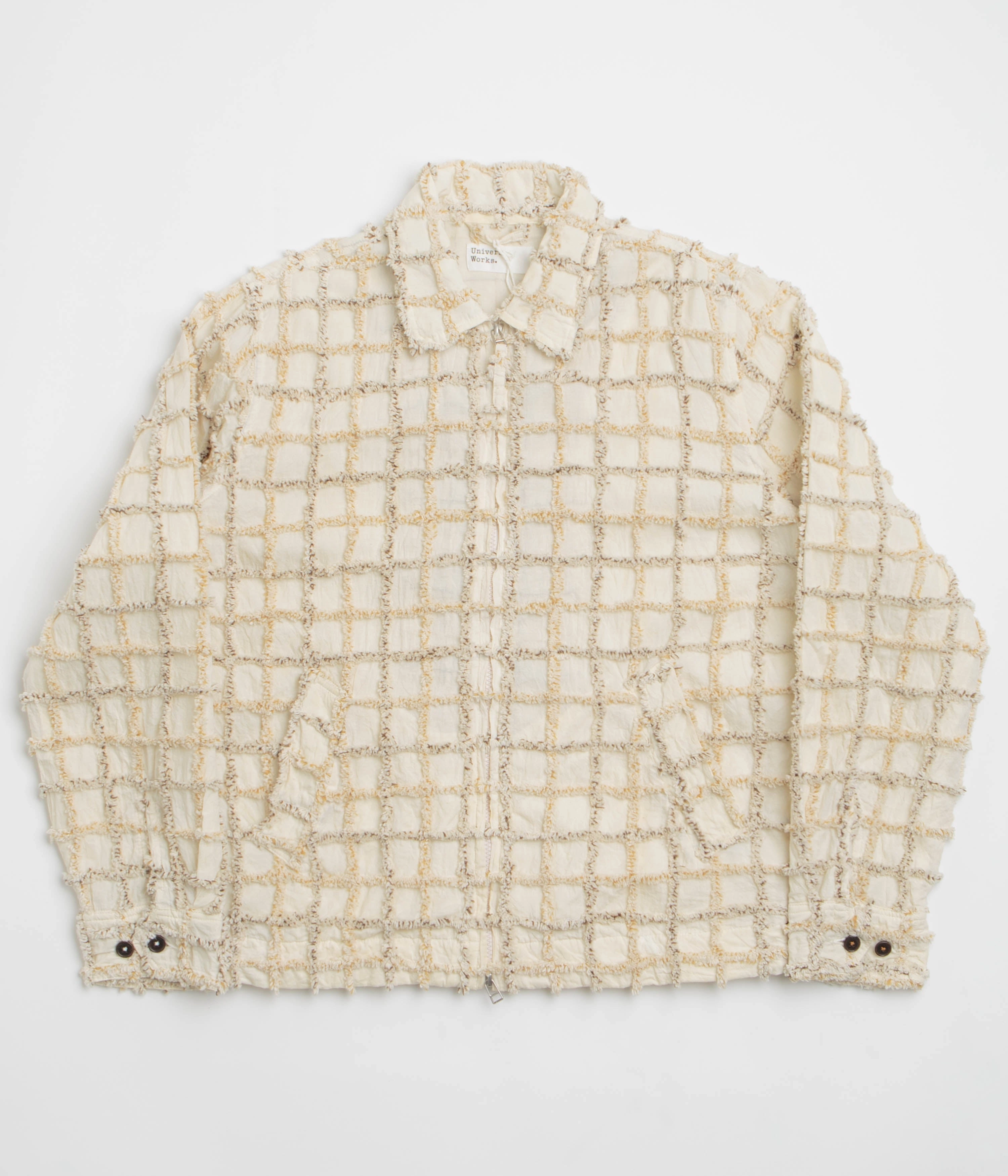 Show Universal Works Windcheater Jacket - Ecru