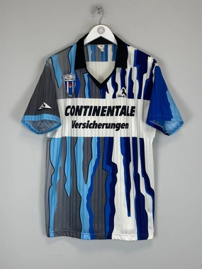 Quick Pullover Design Moisture Control Fabric 1992/93 WETTINGEN HOME SHIRT (XL) BLACKY