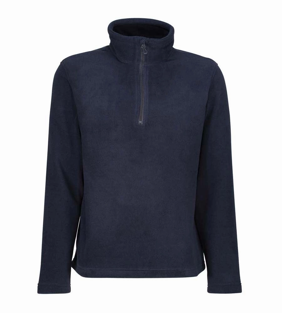 Honestly Made Recycled Half Zip Fleece | NAVY Moisture control