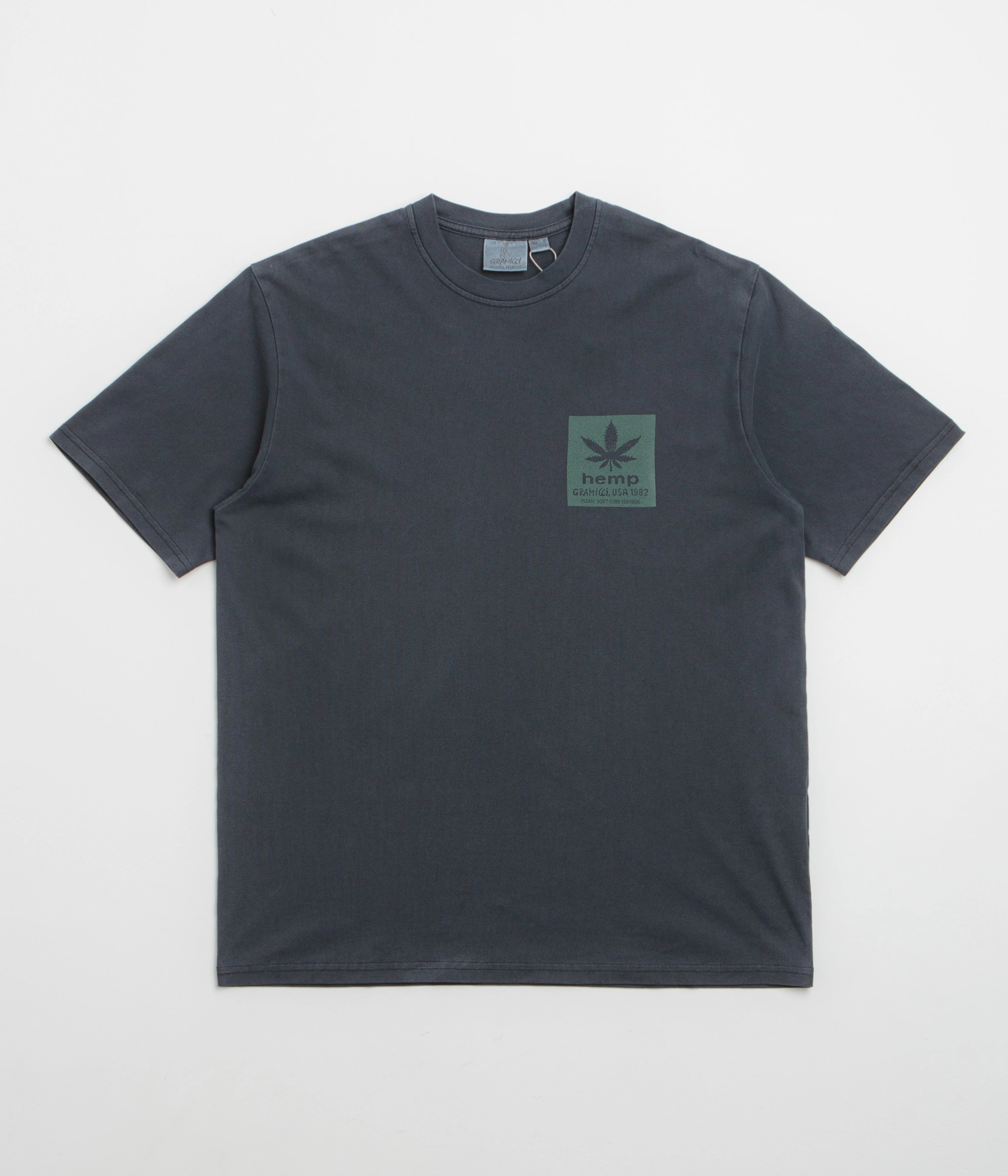 graduation harmonious Gramicci Hemp T-Shirt - Navy Pigment