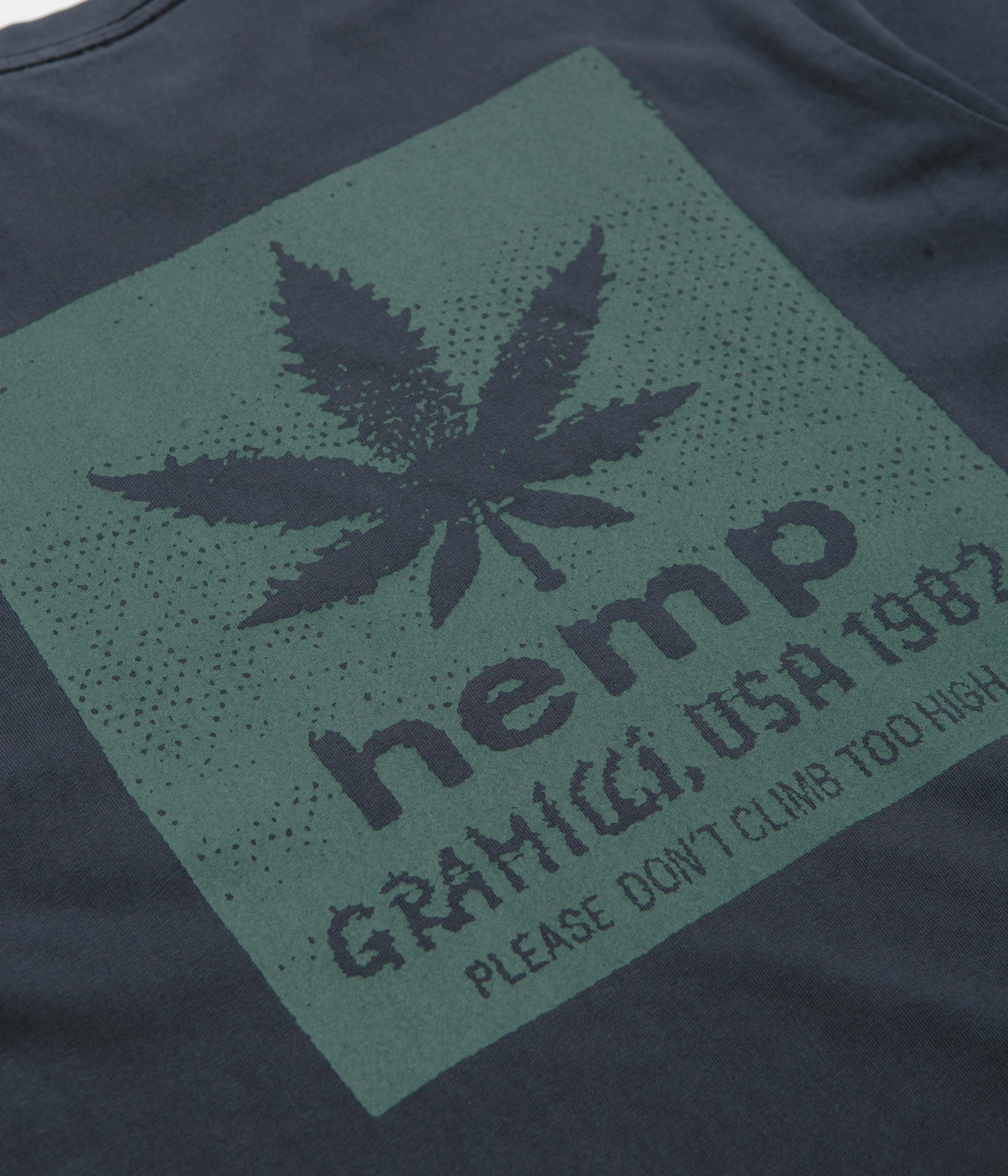 Gramicci Hemp T-Shirt - Navy Pigment Comfy Layer