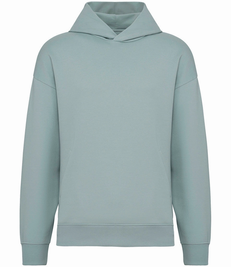 Multi Panel Construction Unisex Oversized Hoodie | JADE GREEN