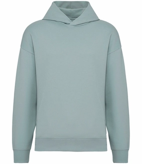 Multi Panel Construction Unisex Oversized Hoodie | JADE GREEN