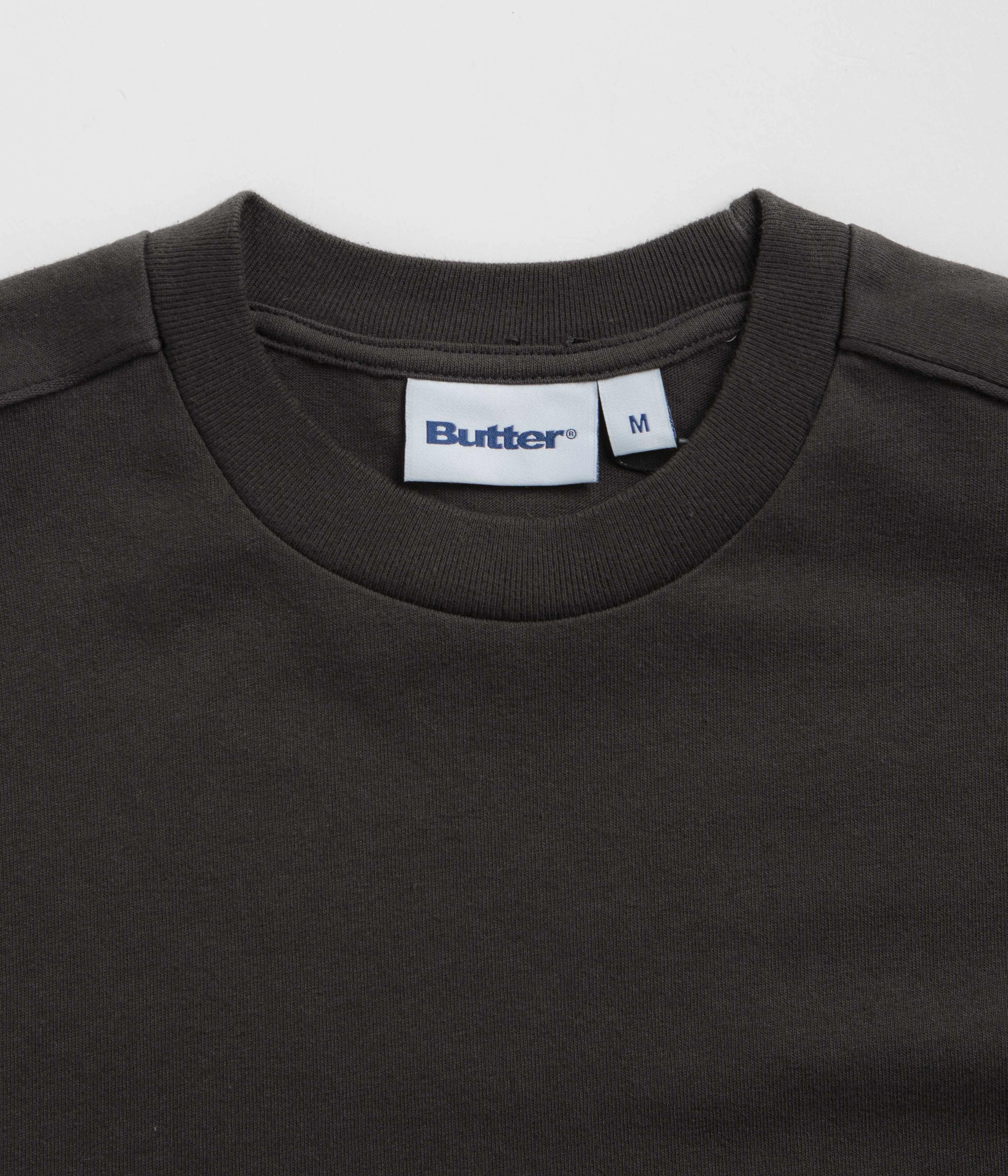 Butter Goods Movement T-Shirt - Washed Black Award-winning Ethically Sourced Material