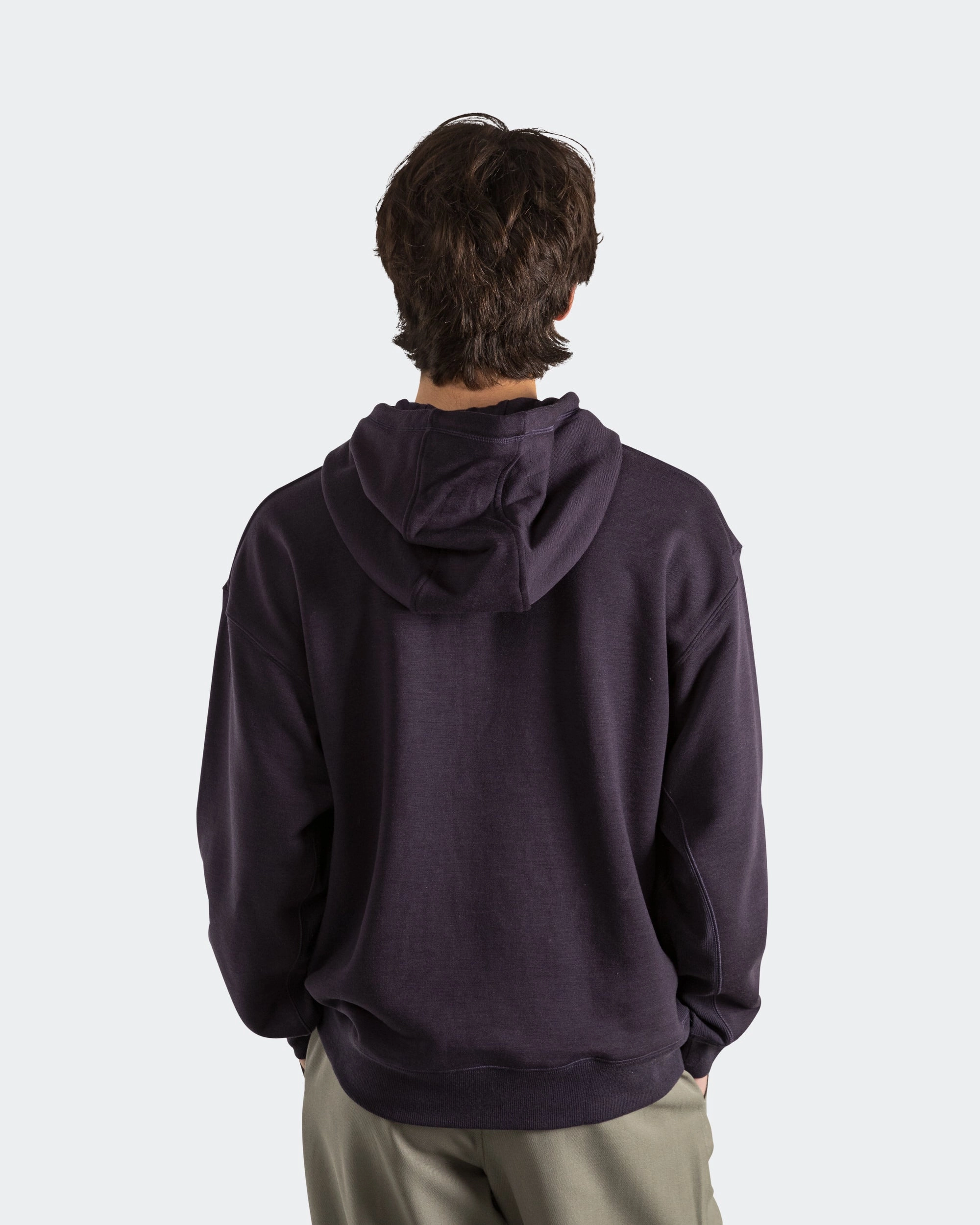 Wool Classics Hoodie - Cave Purple Washable Loose Fit