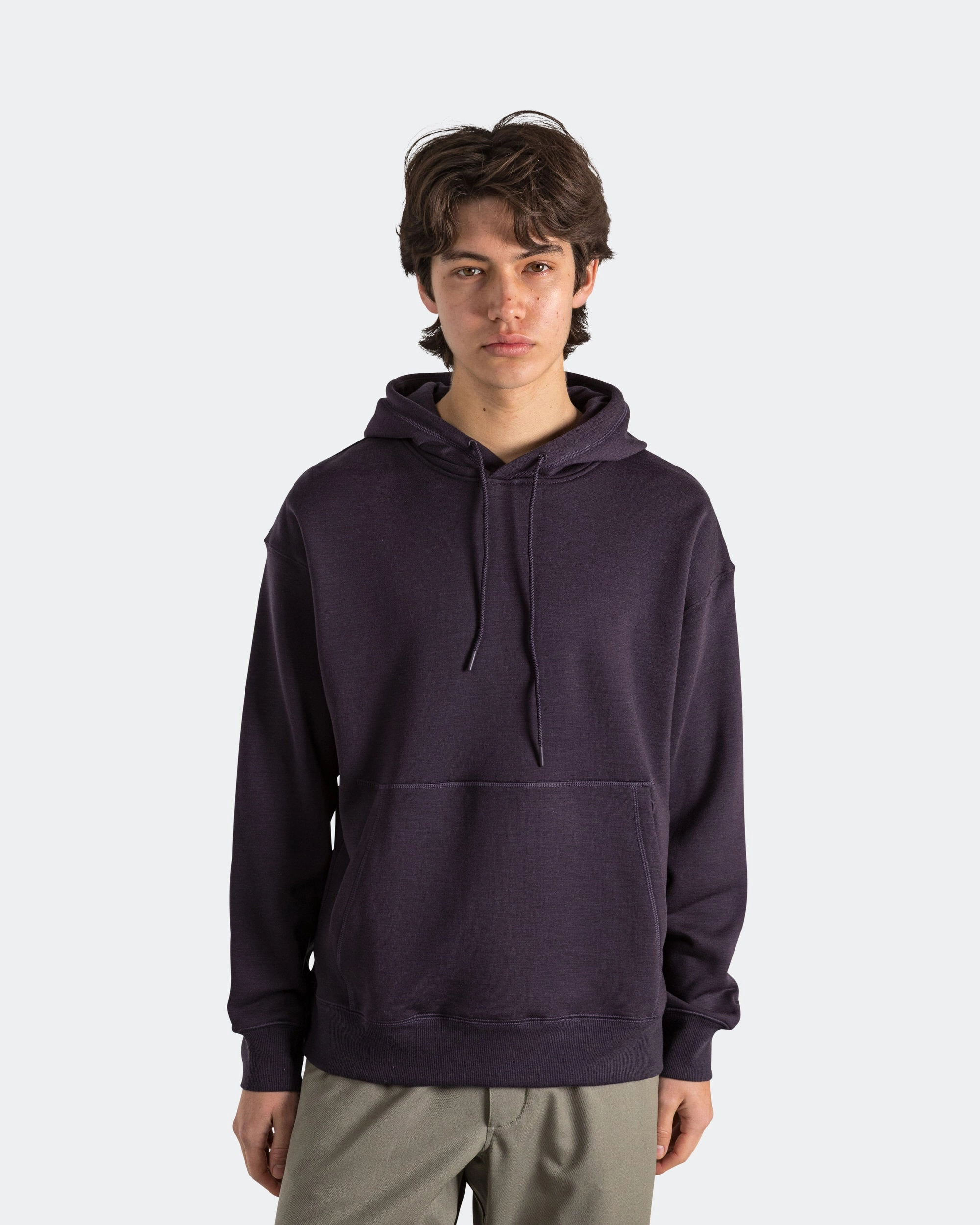 Daily Style Wool Classics Hoodie - Cave Purple