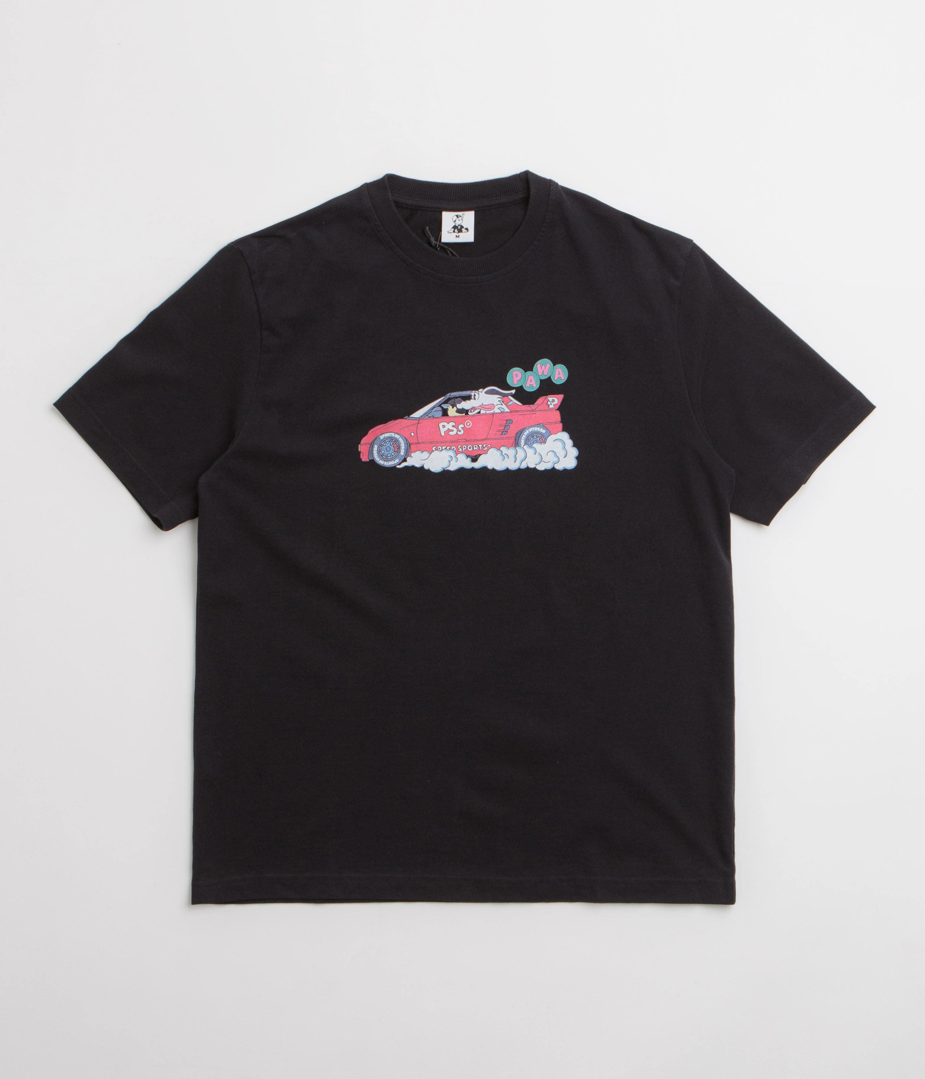 Pawa Speed Sports Raceday T-Shirt - Black Holiday Style Trend