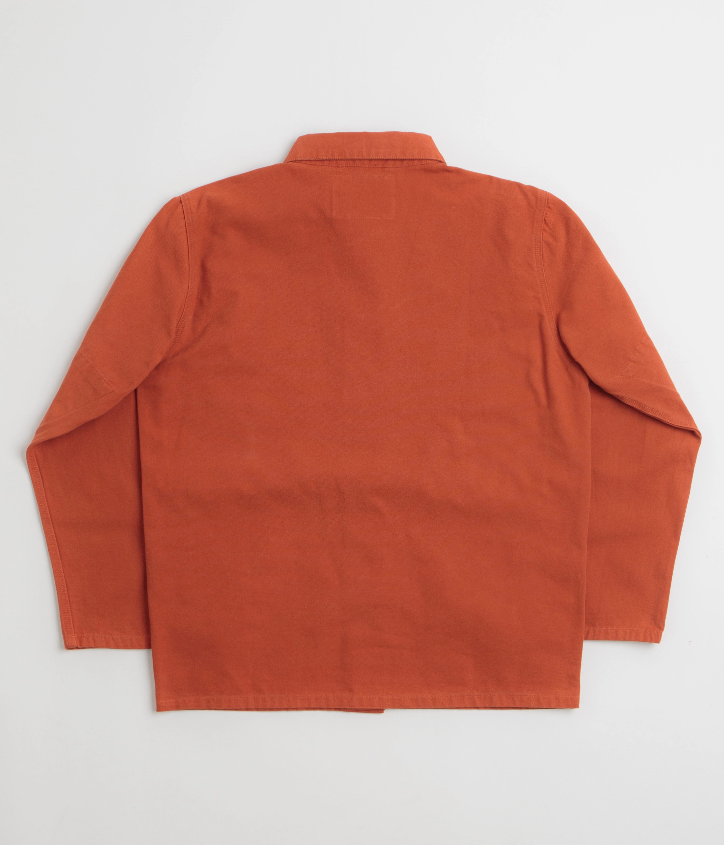 Uskees 3001 Buttoned Overshirt - Rust Custom