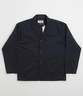 Warning Uskees 3006 Twill Blazer - Midnight Blue