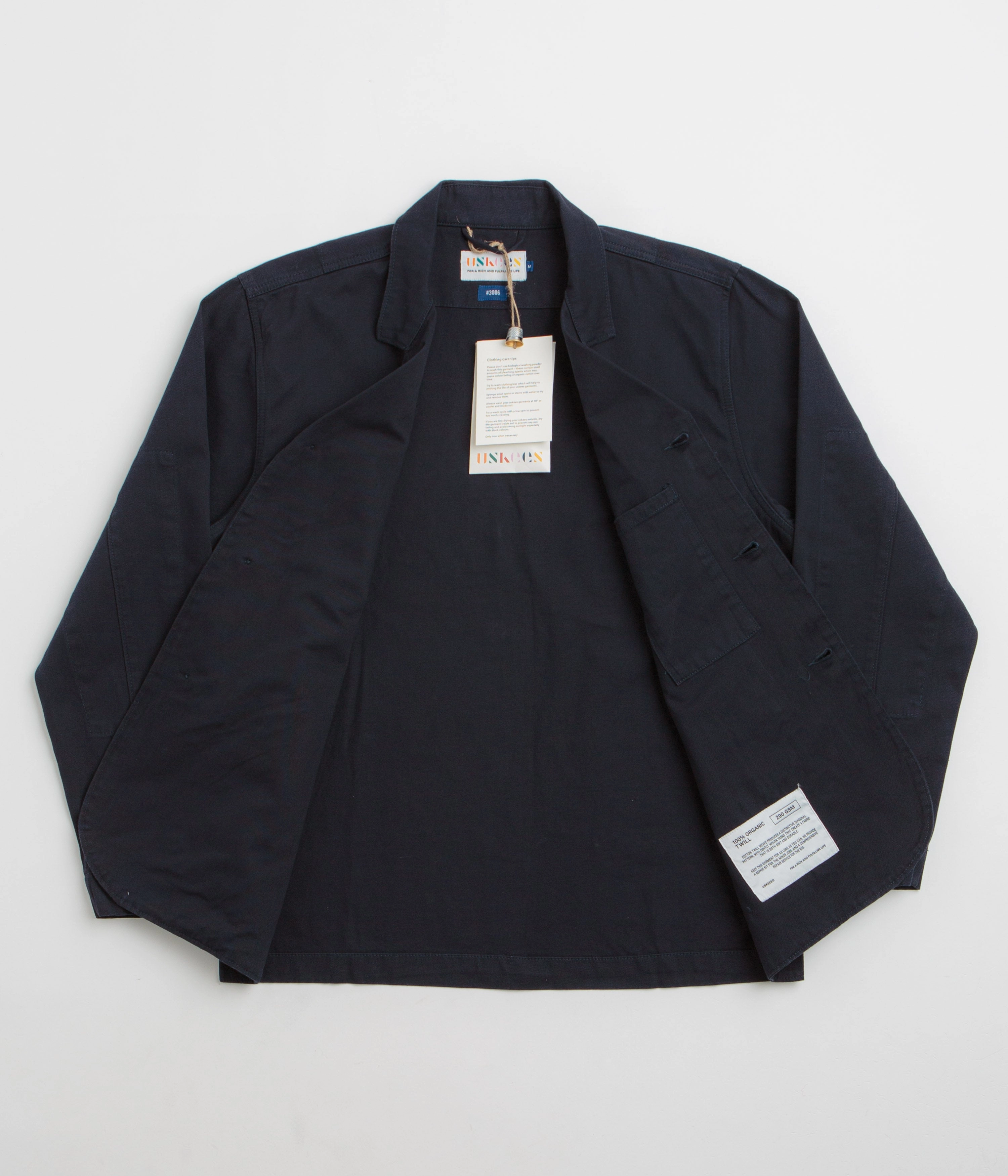 Uskees 3006 Twill Blazer - Midnight Blue Daily Use
