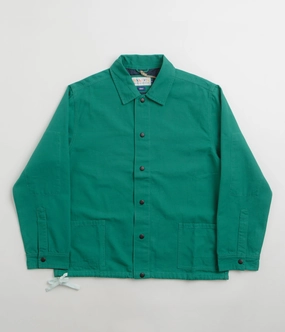 Wind Barrier Slim Silhouette Uskees 3013 Coach Jacket - Foam Green