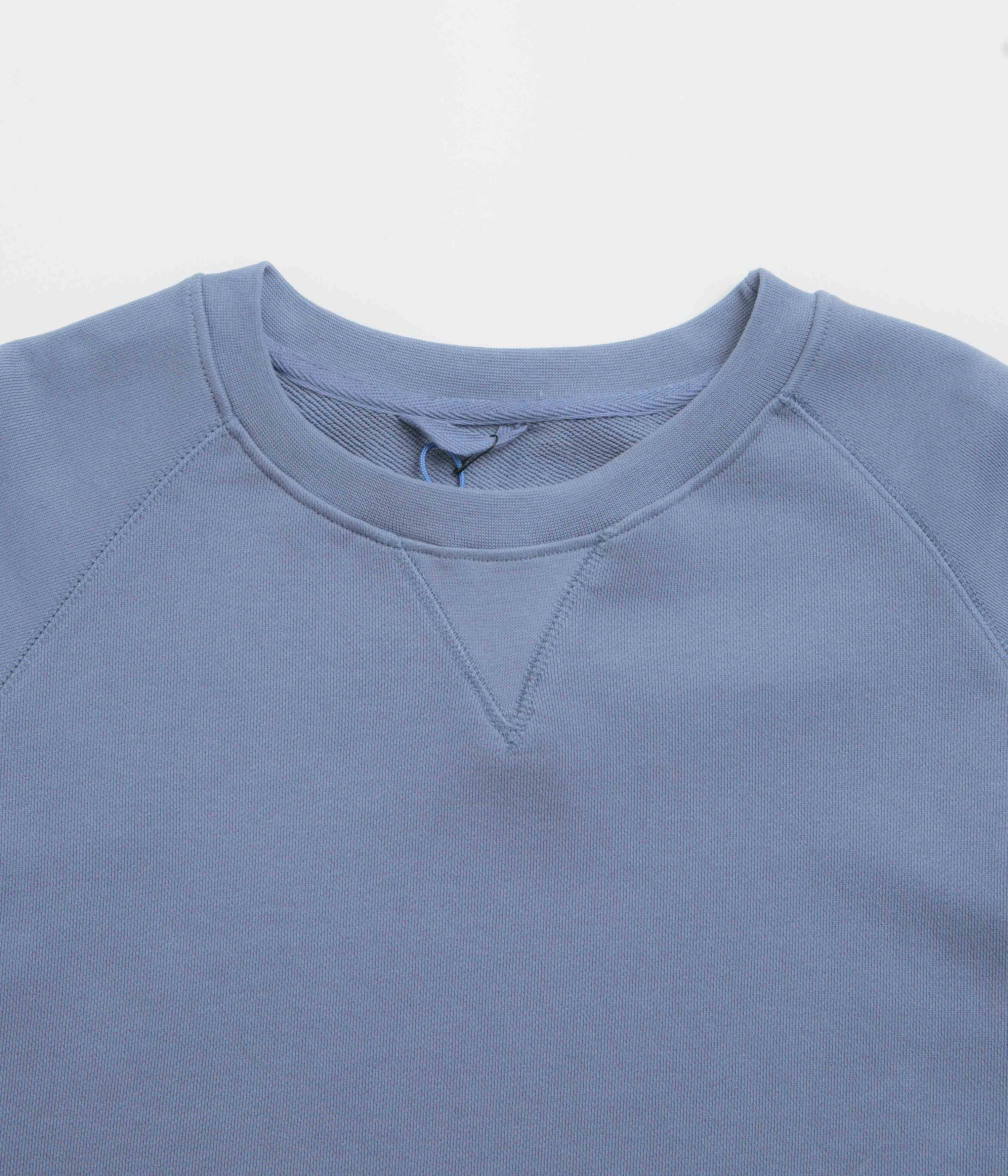 Timeless Minimal Uskees 7005 Crewneck Sweatshirt - Cornflower Blue