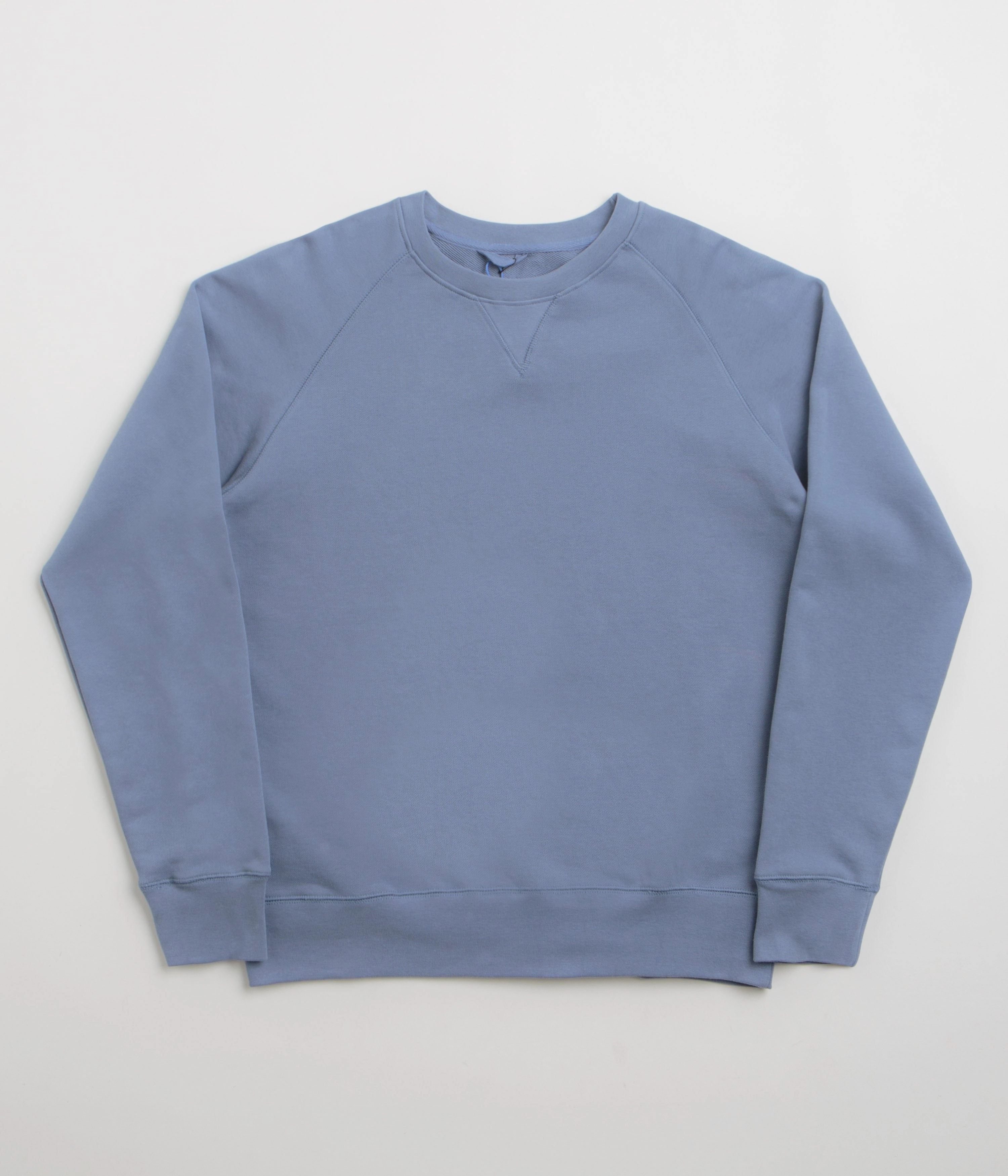 Classic Minimal Uskees 7005 Crewneck Sweatshirt - Cornflower Blue