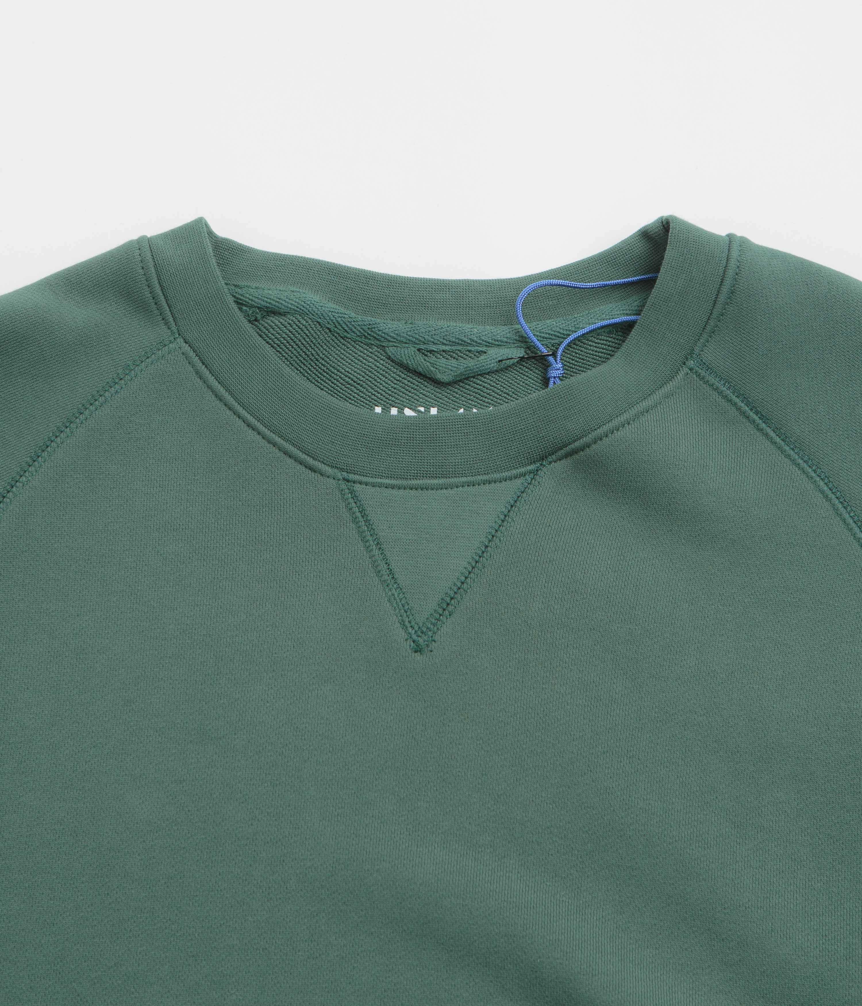 product clearance Active Wear Look Uskees 7005 Crewneck Sweatshirt - Green