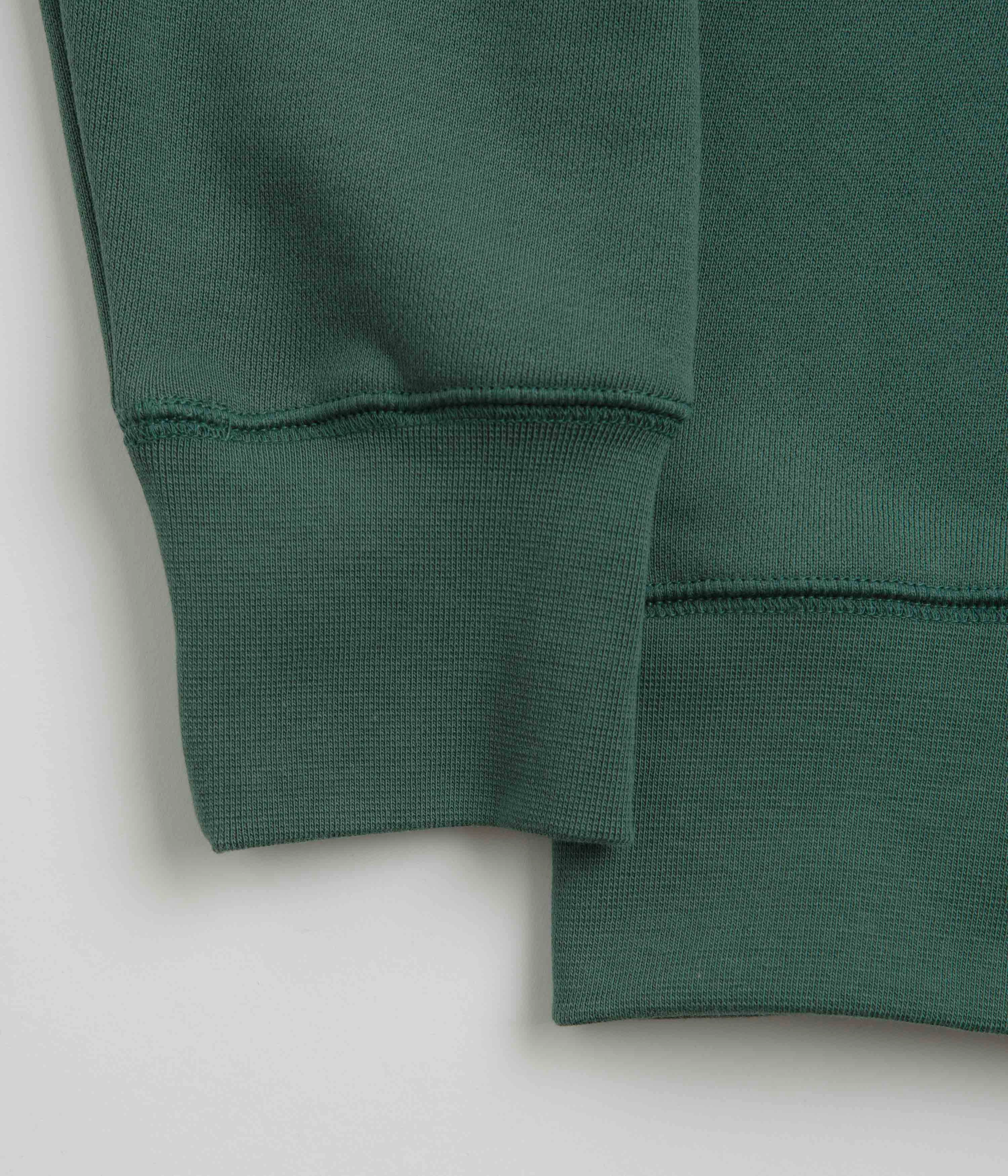 Uskees 7005 Crewneck Sweatshirt - Green Hoodie Fashion lanyard accents