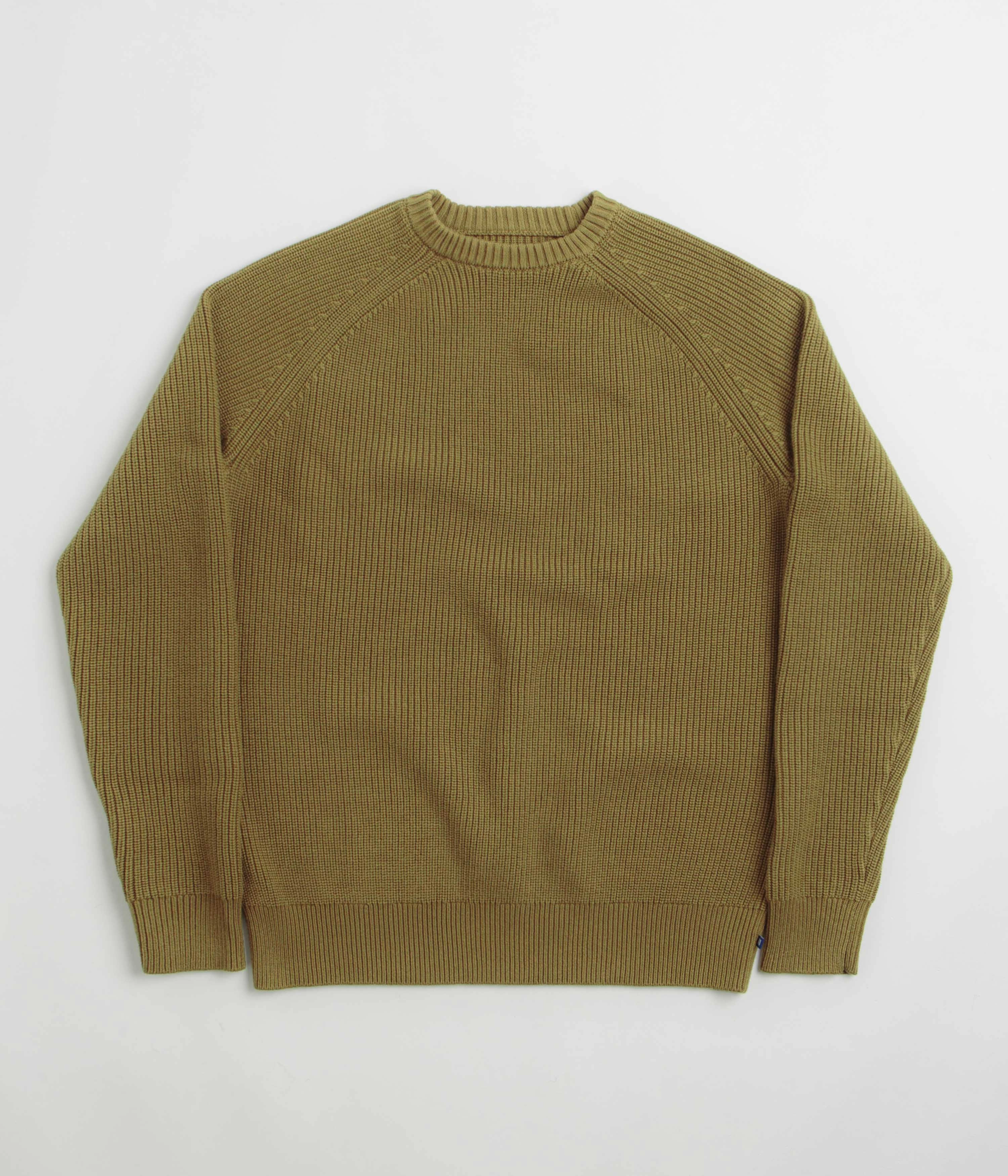 Travel Relaxed Uskees 7013 Knit Crewneck Sweatshirt - Woodland Green