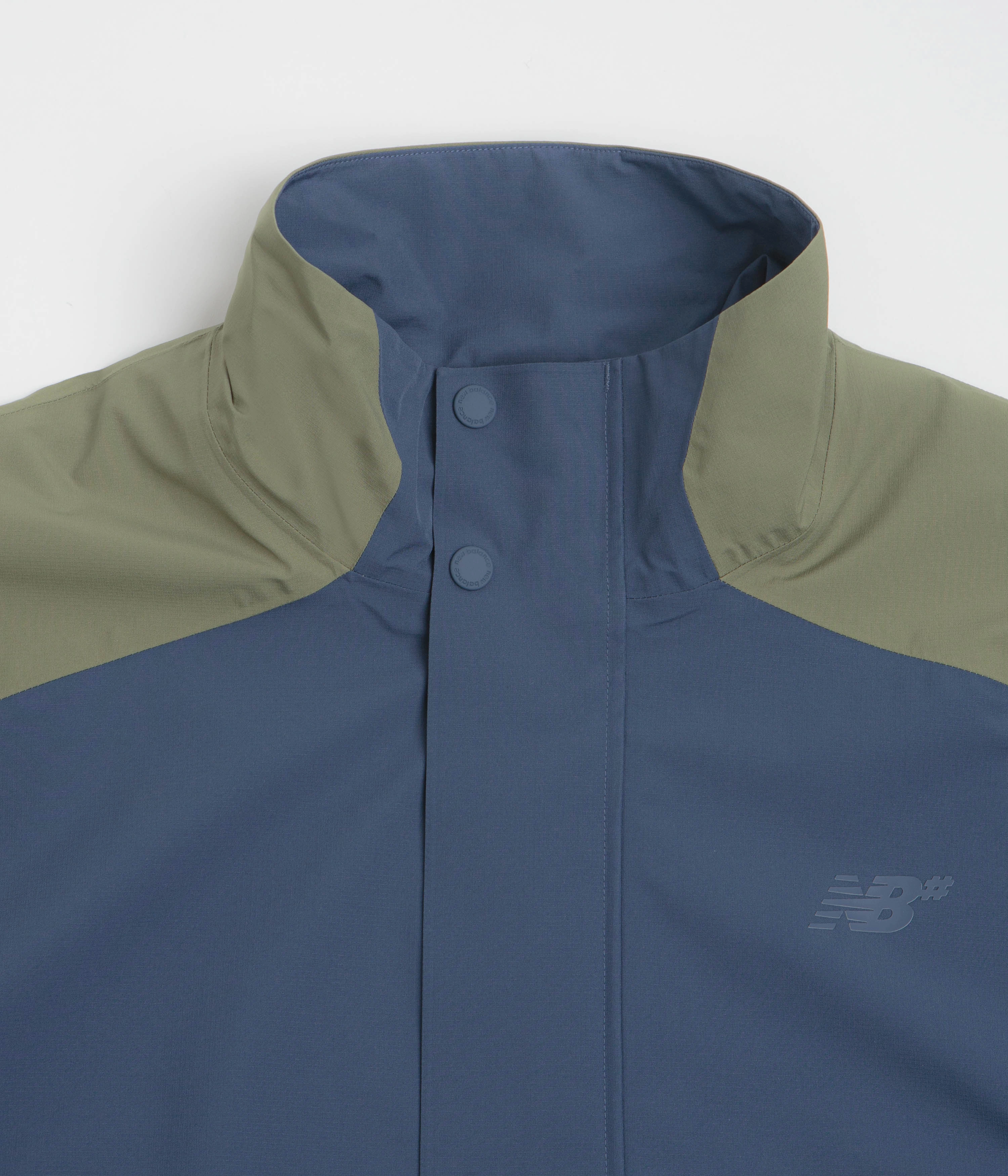 New Balance Numeric Waterproof Jacket - Khaki / Blue Active Layer professionals