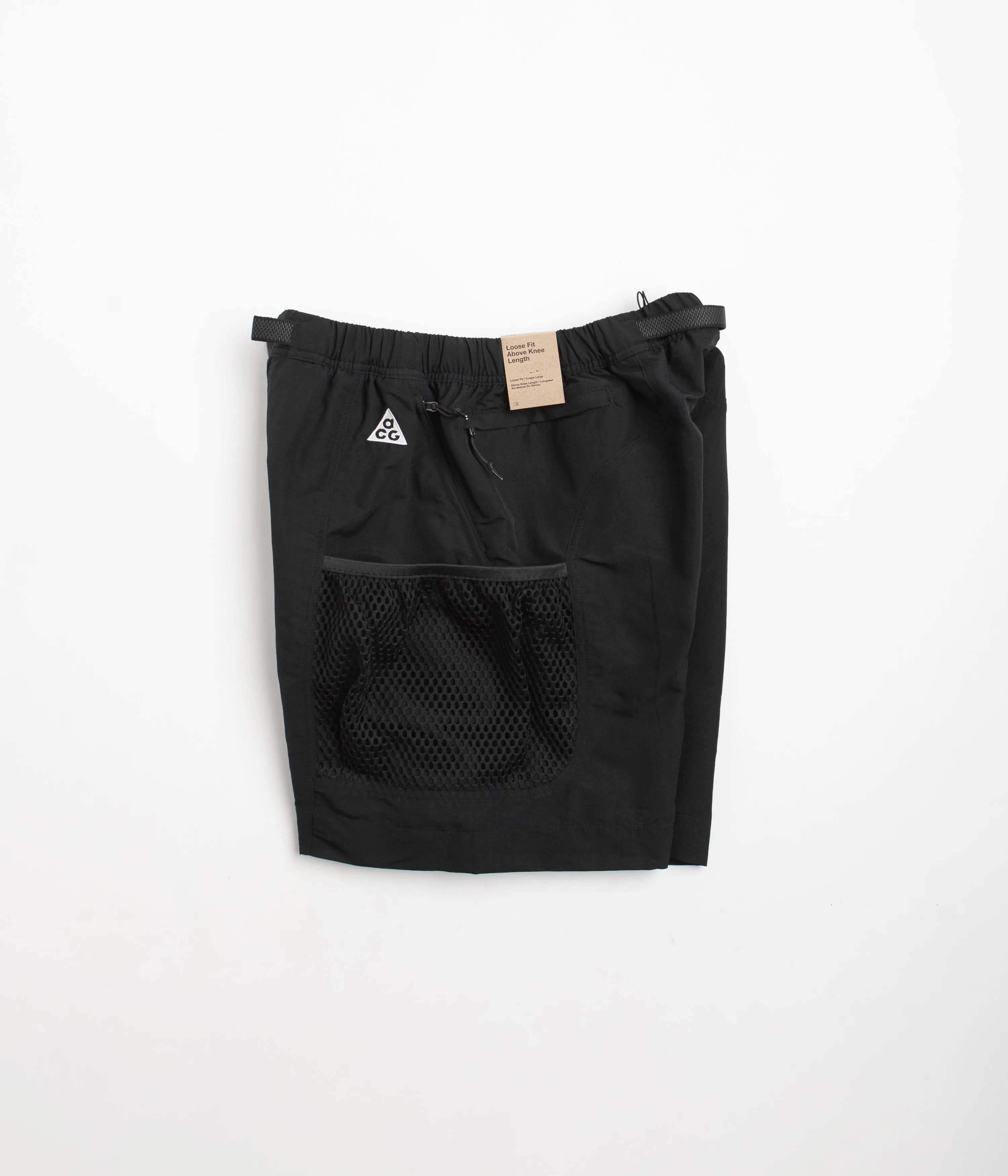 Nike ACG Snowgrass Cargo Shorts - Black / Anthracite / Summit White school wear