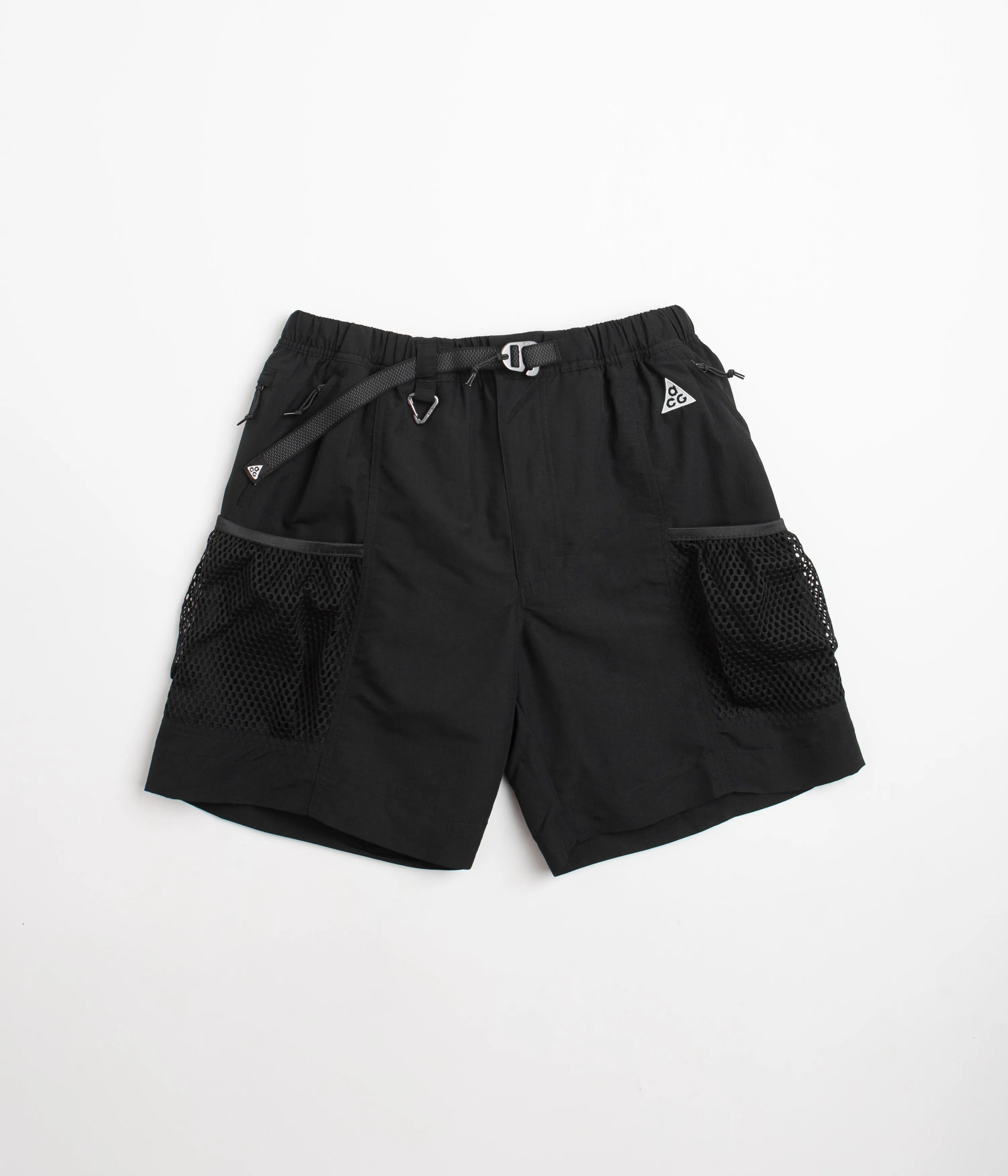 Nike ACG Snowgrass Cargo Shorts - Black / Anthracite / Summit White skateboarding gear